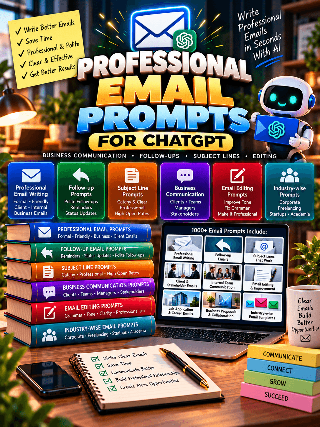 Professional Email Prompts